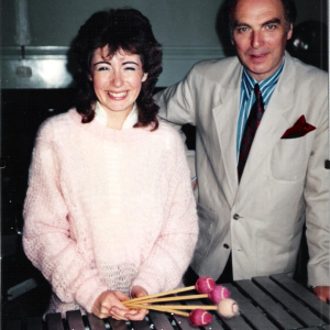 with-dame-evelyn-glennie-1982